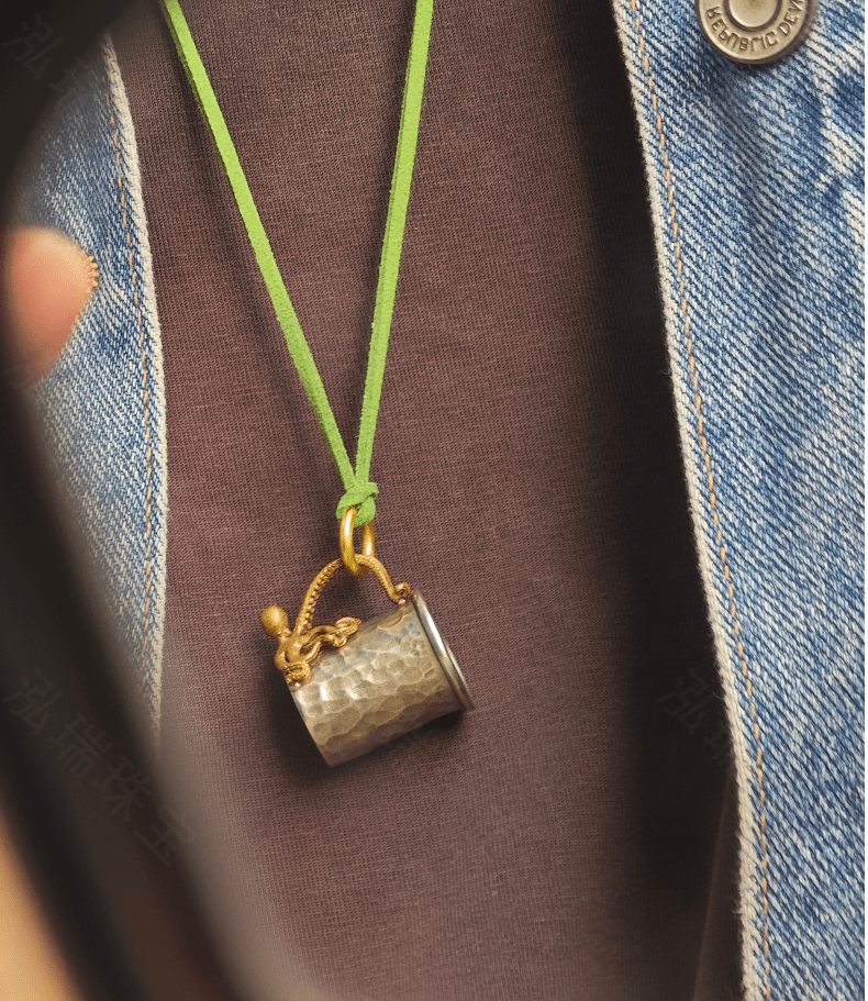 mini复古 章鱼杯挂饰 - 泓瑞珠宝(广州)有限公司-Hungrui Jewelry
